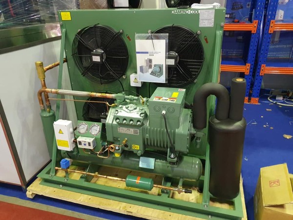 Cụm máy nén Bitzer – Meluck Gió thổi ngang (kho mát)