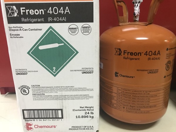GAS LẠNH R404A CHEMOURS FREON USA 10,89 KG