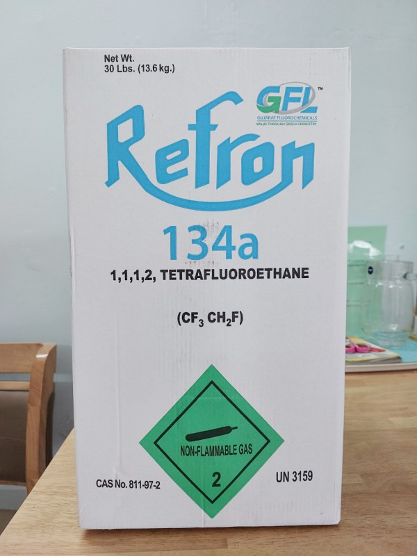 Gas lạnh R134a Refron Ấn Độ- Bình 13.6Kg