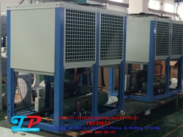 Cụm máy nén Meluck Giải Nhiệt Gió sử dụng máy nén BITZER - Đức (Loại Hộp)