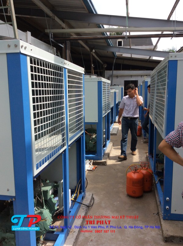 Cụm máy nén Meluck Giải Nhiệt Gió sử dụng máy nén BITZER - Đức (Loại Hộp)