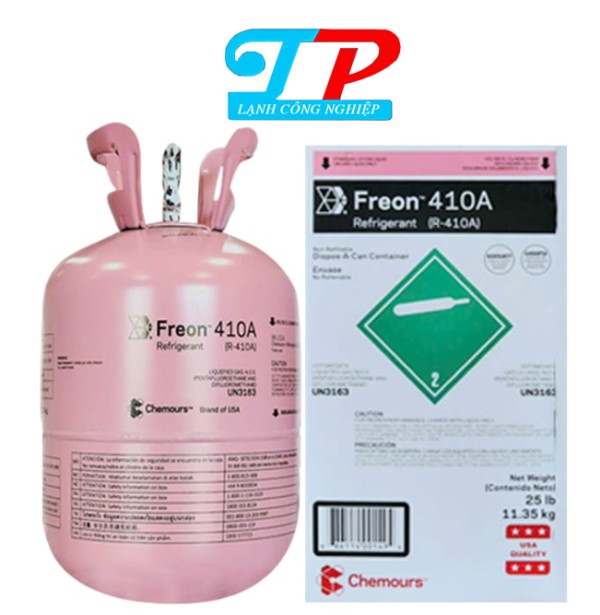 GAS LẠNH R410A CHEMOUS FREON Bình 11.3KG - TRUNG QUỐC