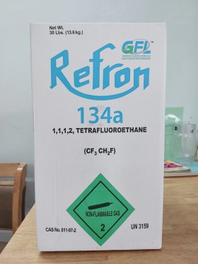 Gas lạnh R134a Refron Ấn Độ- Bình 13.6Kg